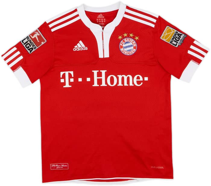 2009-10 Bayern Munich Home Shirt Gomez #33 - 6/10 - (L.Boys)
