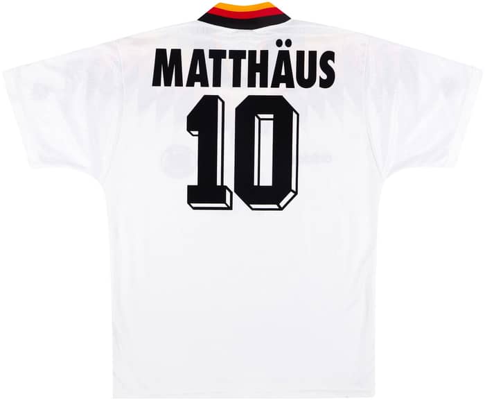 1994-96 Germany Home Shirt Matthaus #10