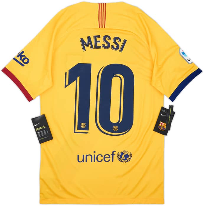 2019-20 Barcelona Away Shirt Messi #10 (S)