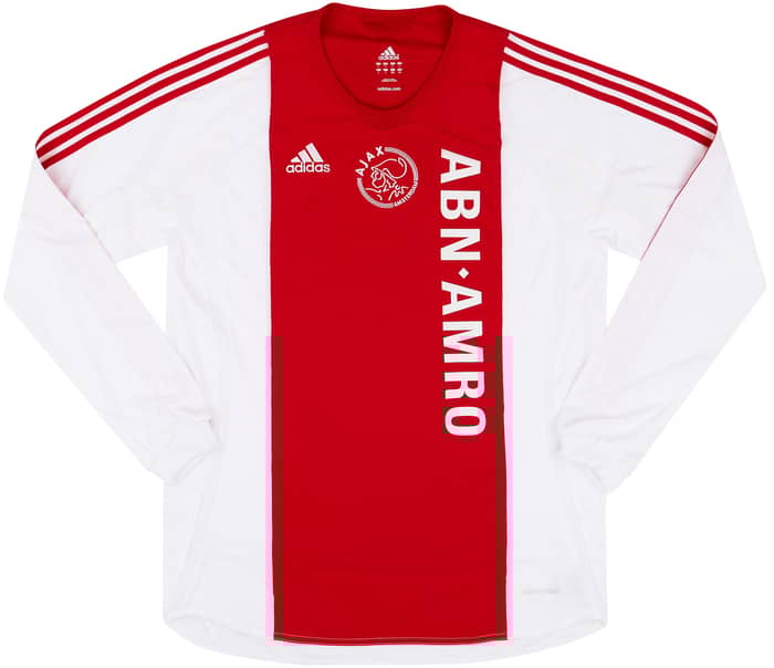 2006-07 Ajax Match Issue Home L/S Shirt Sneijder #10