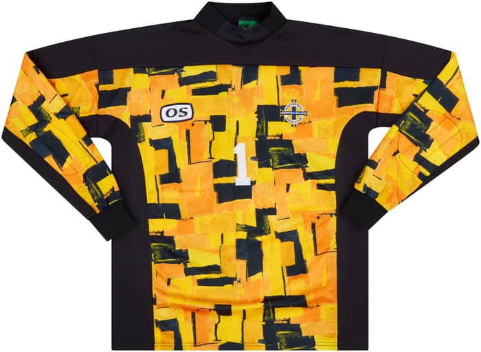 1998 Northern Ireland Match Issue GK Shirt #1 (Fettis)