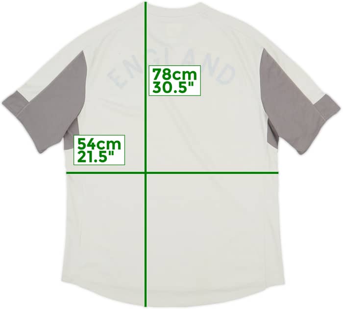 2010-12 England Umbro Training Shirt - 9/10 - (XL)