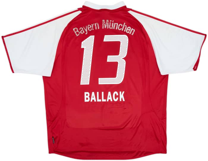 2003-04 Bayern Munich Home Shirt Ballack #13 - 5/10 - (XXL)