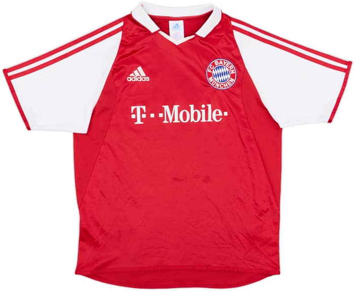 2003-04 Bayern Munich Home Shirt Ballack #13 - 8/10 - (XL.Boys)