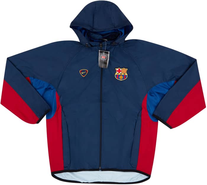 2000-01 Barcelona Nike Training Rain Jacket