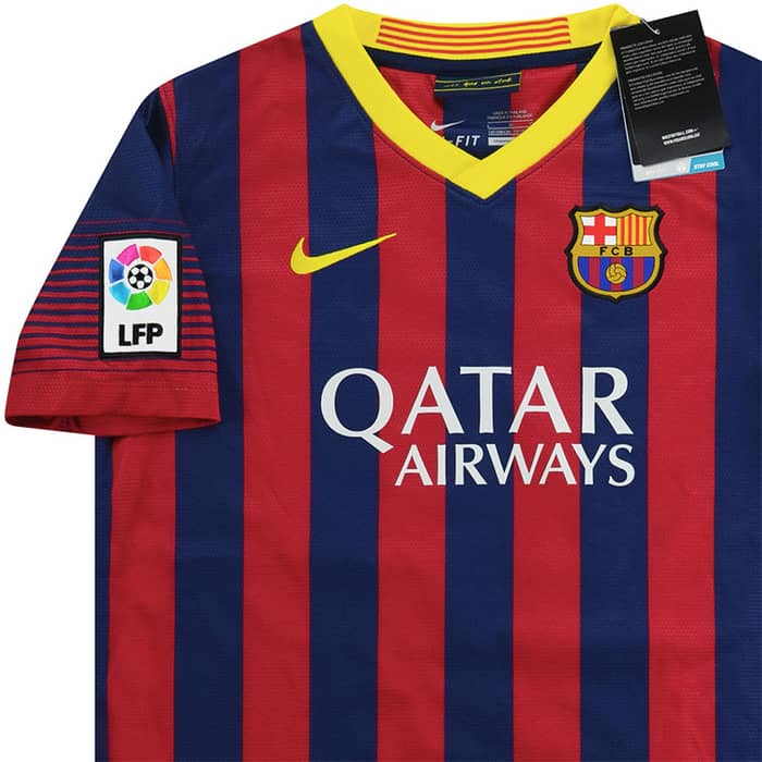 2013-14 Barcelona Home Shirt Neymar Jr #11 - NEW - BOYS