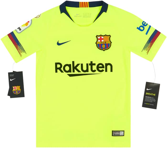 2018-19 Barcelona Away Shirt Coutinho #7 XS.Kids