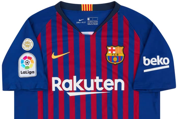 2018-19 Barcelona Home Shirt Coutinho #7 KIDS
