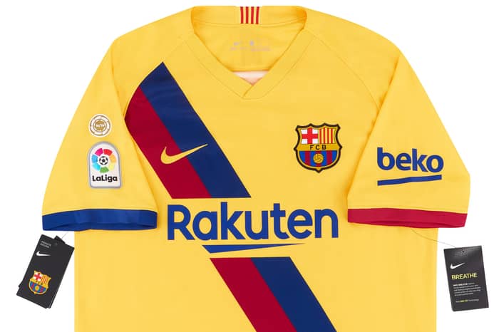 2019-20 Barcelona Away Shirt (L)
