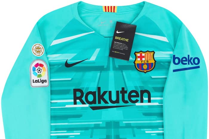 2019-20 Barcelona GK Home Shirt (KIDS)