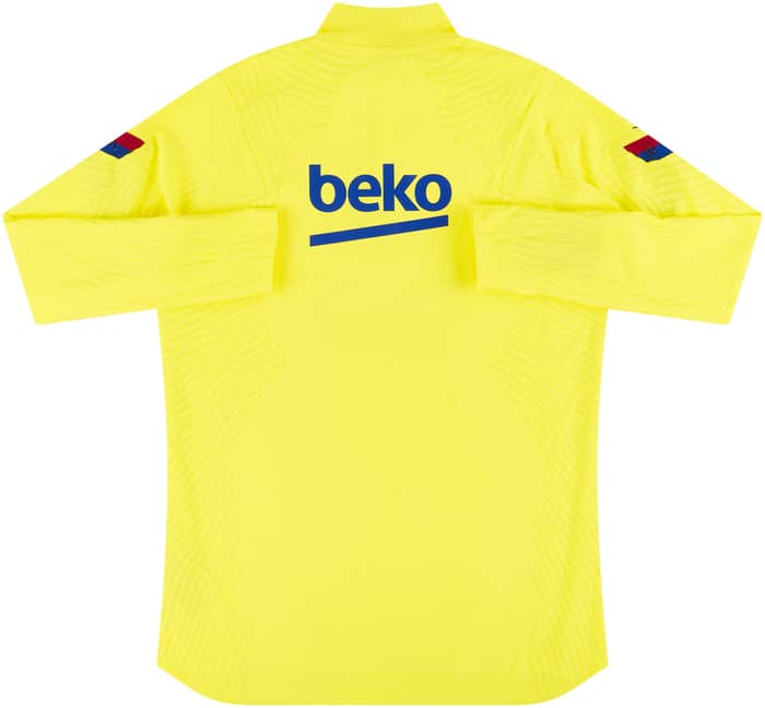 2019-20 Barcelona Player Issue Vaporknit 1/4 Zip Training Top Womens