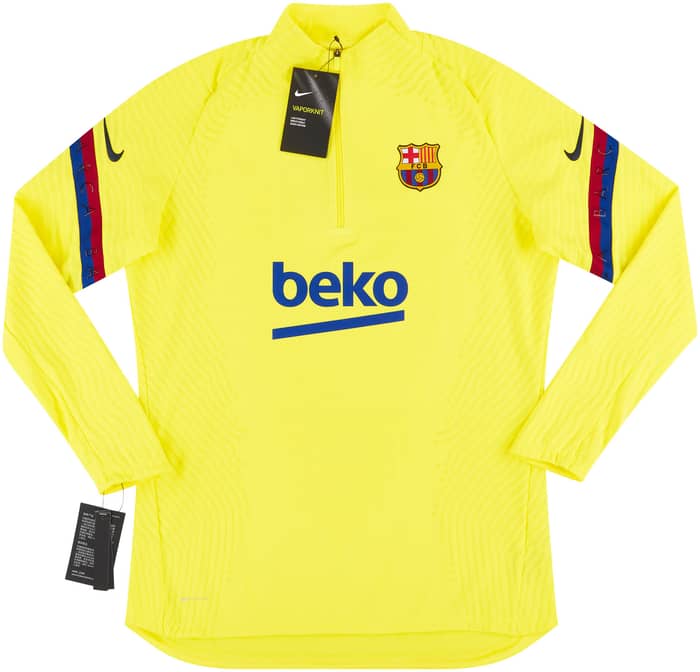 2019-20 Barcelona Player Issue Vaporknit 1/4 Zip Training Top Womens
