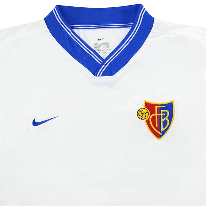 1999-01 FC Basel Player Issue Away L/S Shirt - NEW