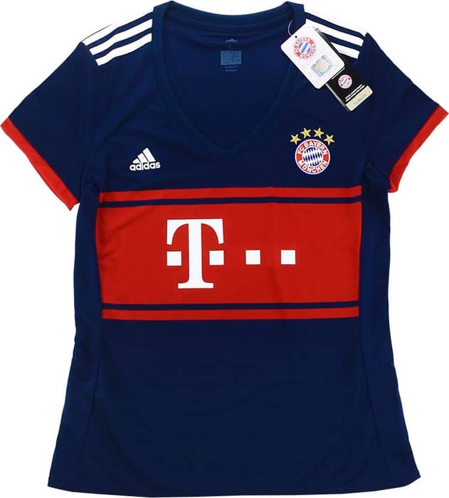 2017-18 Bayern Munich Away Shirt (Womens XXS (UK 0-2))
