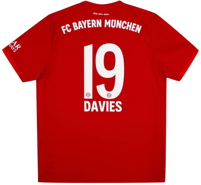 2019-20 Bayern Munich Home Shirt Davies #19 - NEW