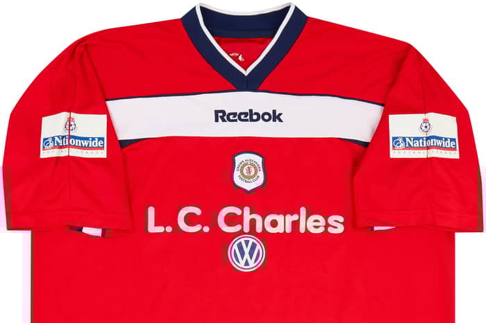 2000-01 Crewe Alexandra Match Issue Home Shirt Rivers #10