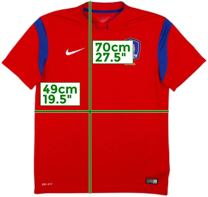 2014-15 South Korea Home Shirt - 5/10 - (L)