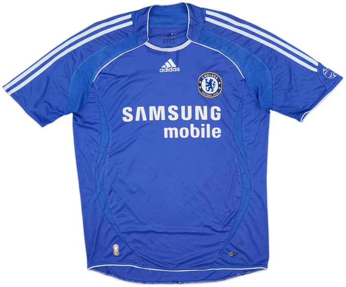 2006-08 Chelsea Home Shirt Drogba #11 - 6/10 - (M)