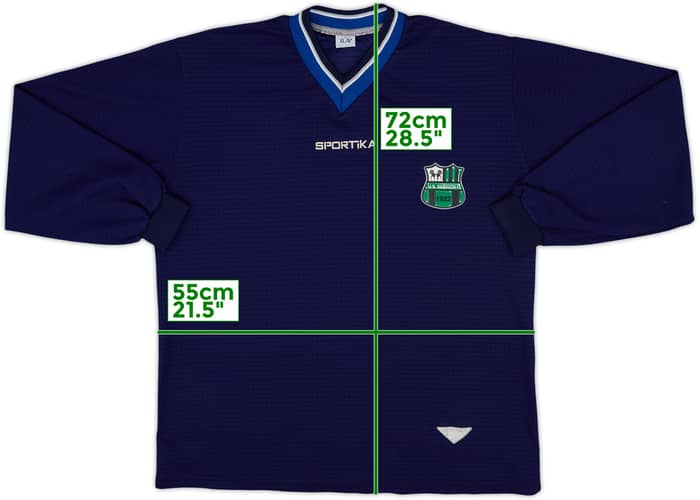 2009-10 Sassuolo Sportika Training L/S Shirt - 7/10 - (XL)