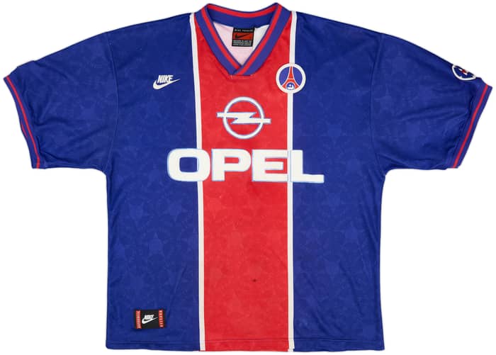 1995-96 Paris Saint-Germain 'Cup Winners' Cup' Home Shirt - 6/10 - (XL)