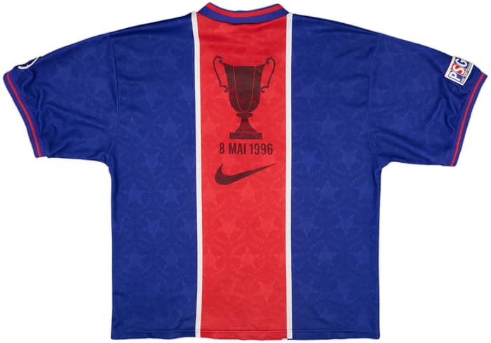 1995-96 Paris Saint-Germain 'Cup Winners' Cup' Home Shirt - 6/10 - (XL)