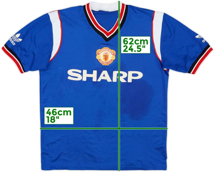 1984-86 Manchester United Third Shirt - 4/10 - (M)