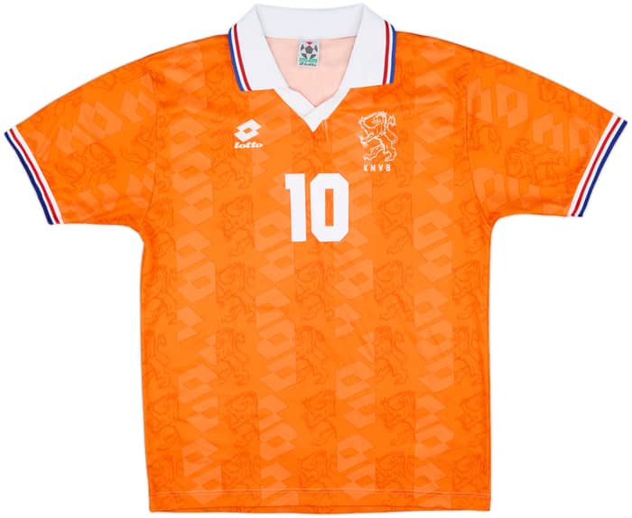 1994 Netherlands Home Shirt Bergkamp #10 - 7/10 - (L)