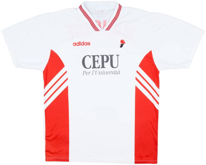 1995-96 Bari Home Shirt Mangone #18 - 6/10 - (XL)