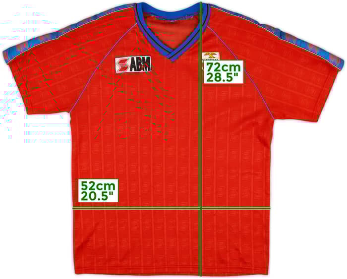 1991-92 Casertana ABM Training Shirt - 6/10 - (L)