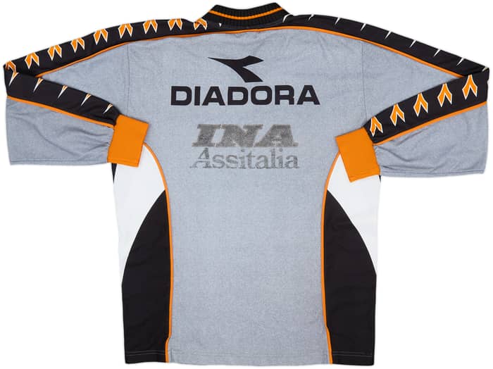 1999-00 Roma Diadora Training L/S Shirt - 7/10 - (L)