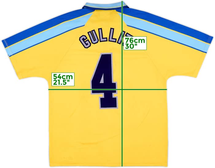 1996-97 Chelsea Away Shirt Gullit #4 - 8/10 - (L)