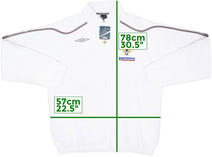 2007-09 Northern Ireland Umbro Track Jacket (XL)