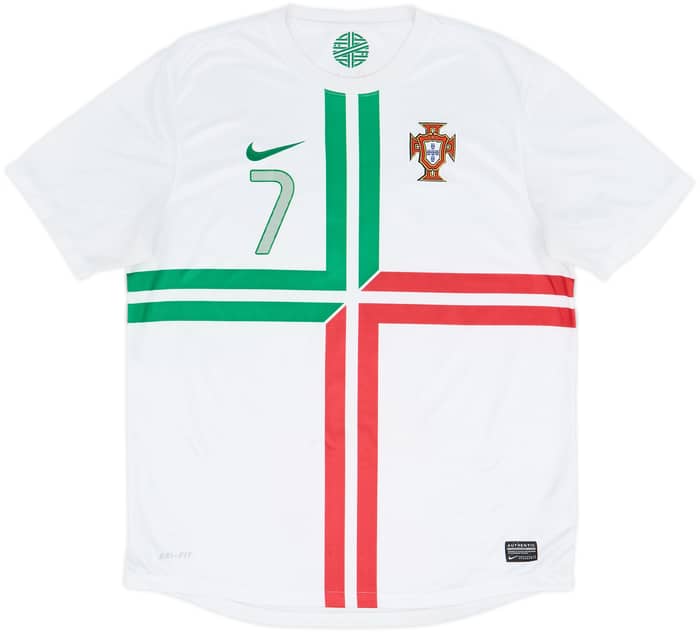 Camiseta de visitante de Portugal 2012-13 Ronaldo #7 - 9/10 - (L)