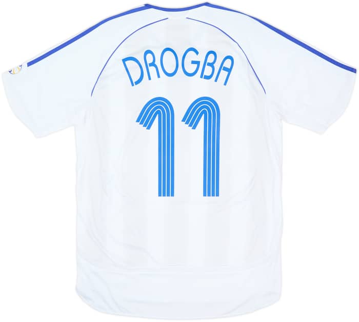 2006-07 Chelsea Away Shirt Drogba #11 - 6/10 - (M)