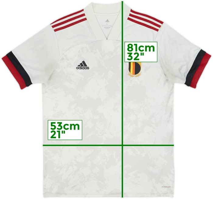 2020-22 Belgium Away Shirt - 5/10 - (L)