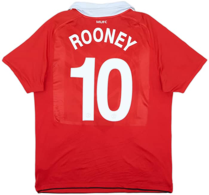 2010-11 Manchester United Home Shirt Rooney #10 - 5/10 - (L)