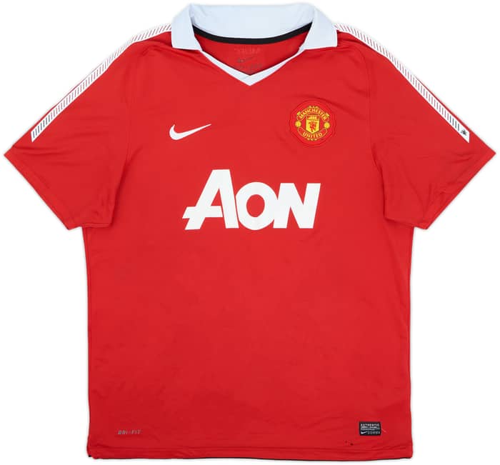 2010-11 Manchester United Home Shirt Rooney #10 - 5/10 - (L)