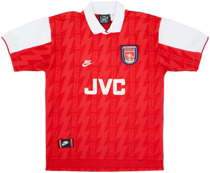 1994-96 Arsenal Home Shirt Wright #8 - 8/10 - (L)