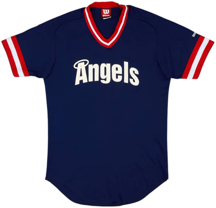 1980s LA Angels #22 Wilson Batting Practice Jersey - 7/10 - (M)
