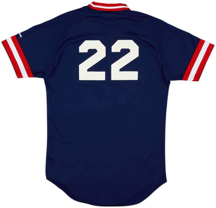 1980s LA Angels #22 Wilson Batting Practice Jersey - 7/10 - (M)