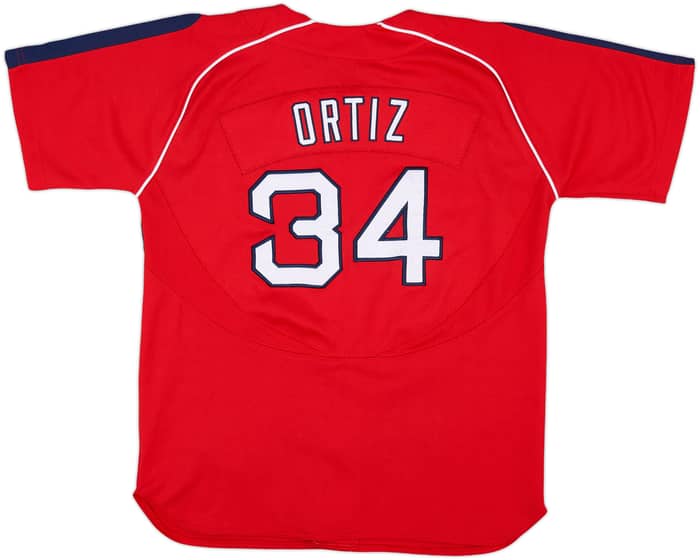 2003-09 Boston Red Sox Ortiz #34 Nike Jersey - 8/10 - (L.Boys)