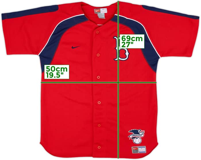 2003-09 Boston Red Sox Ortiz #34 Nike Jersey - 8/10 - (L.Boys)