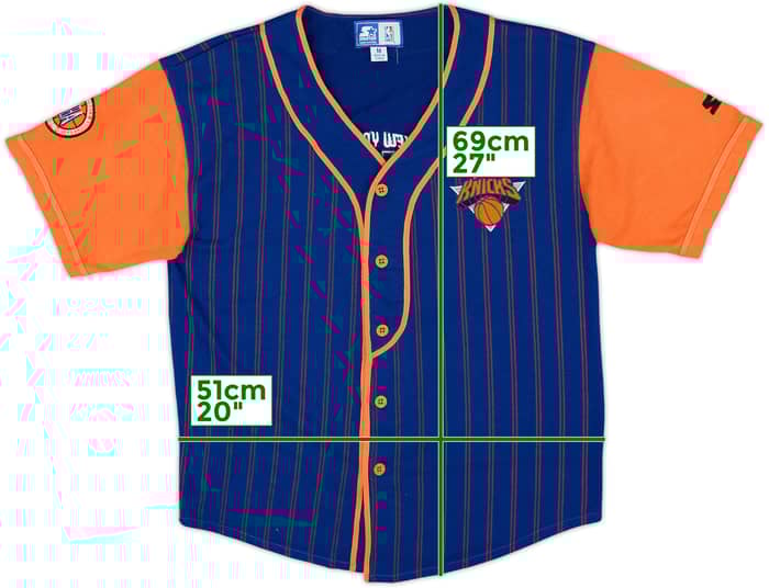 1990s New York Knicks Starter Baseball Jersey - 8/10 - (M)