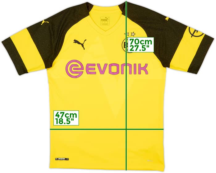 2018-19 Borussia Dortmund Home Shirt - 10/10 - (M)