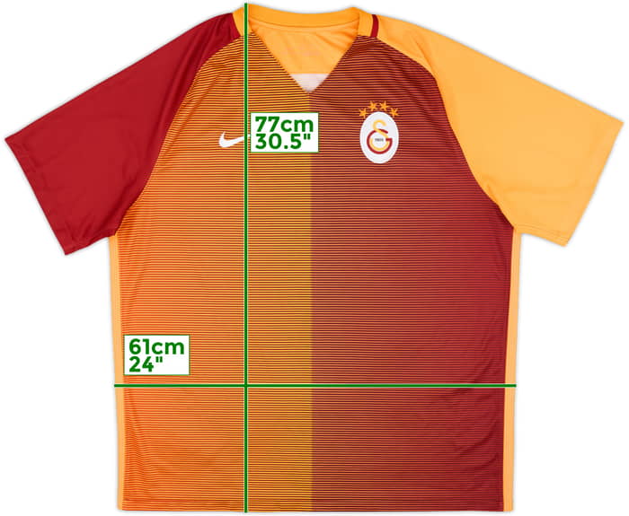 2016-17 Galatasaray Home Shirt - 5/10 - (XXL)