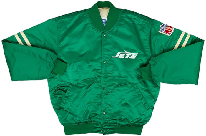 1980s New York Jets Starter Satin Varsity Jacket - 9/10 - (M)