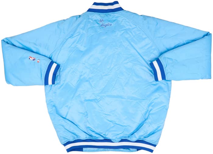 2000s LA Lakers Champion Satin Varsity Jacket - 8/10 - (L)