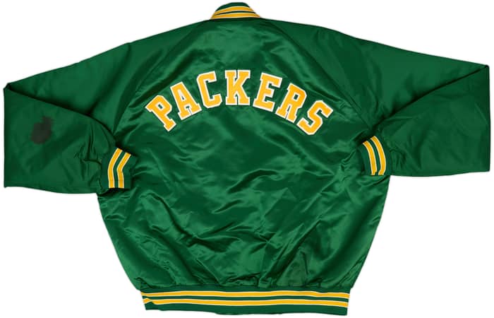 1990s Green Bay Packers Chalk Line Satin Varsity Jacket - 6/10 - (XL)