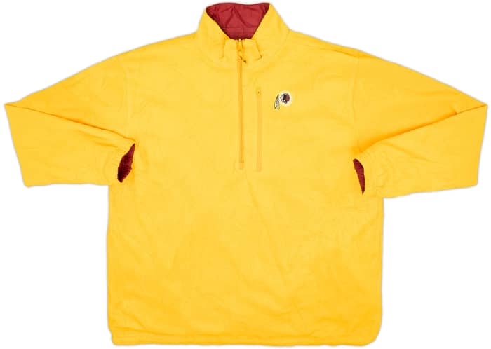2010 Washington Redskins NFL 1/2 Zip Reversible Fleece Jacket - 8/10 - (XL)