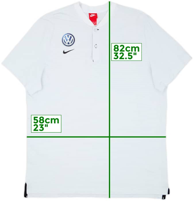 2017-18 Wolfsburg Nike Polo Shirt - 9/10 - (XXL)